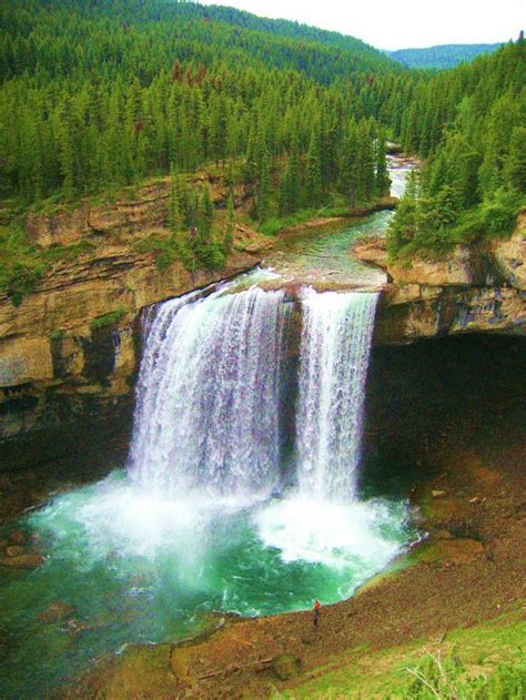 Kakwa Falls Alberta Canada Hermosos Paisajes Paisaje Increibles