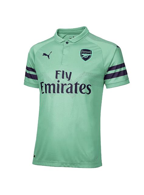 Personalise with the name & number of your choice. Arsenal 2018-19 Puma Third Kit | 18/19 Kits | Football ...