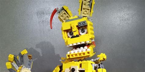 Fnafs Springtrap Built With Lego Is A Perfect Animatronic Nightmare