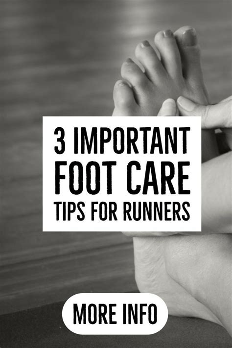 3 Important Foot Care Tips For Runners Train For A Feet Care