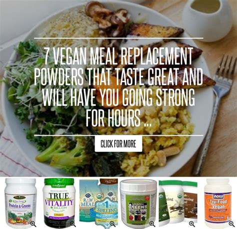7 Vegan Meal Replacement Powders That Taste Great And Will Have You