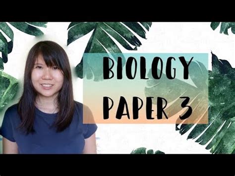 I reedited it and now it's back :)watch the. BIOLOGY PAPER 3 ANSWERING TECHNIQUE SPM | victoriactual ...