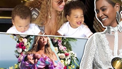 Beyonce Shows Off The Twins
