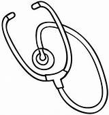 Coloring Doctor Medical Drawing Stethoscope Pages Tools Equipment Utensils Sheets Tool Kitchen Clipart Clip Clipartmag Getdrawings sketch template