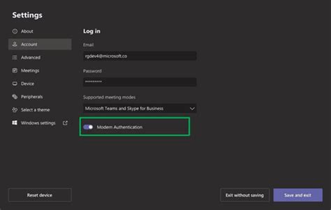 Modern Authentication For Microsoft Teams Rooms Tom Talks