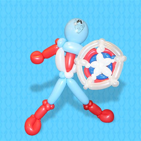 Avengers Balloon Captain America Misty And Lilys Blog