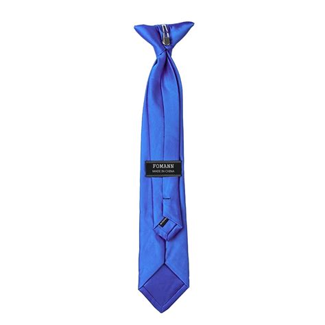mens clip on ties solid uniform clip on neck ties for police and security pullaway clip ties