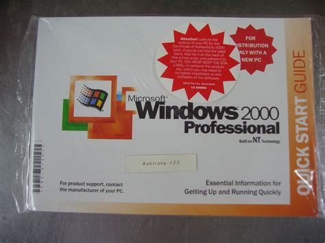 Microsoft Windows 2000 Professional Wsp4 Full Operating System Ms Win