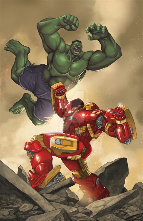 Hulkbuster Vs Hulk By Bestrrr On Deviantart