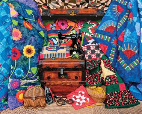Quilting Jigsaw Puzzle A Great T For Anyone Who Loves Quilting