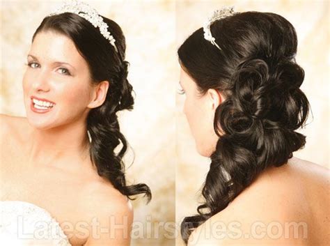 Wedding Hairstyle Idea The Elegant Side Ponytail Wedding Hair And