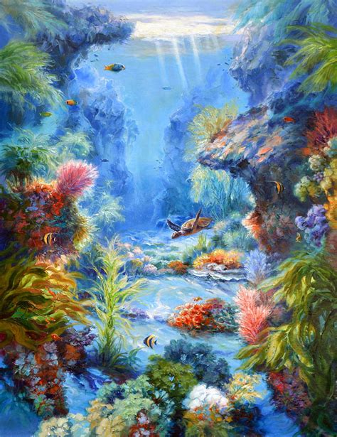 Gambar Pemandangan Kehidupan Laut Brian Rickman