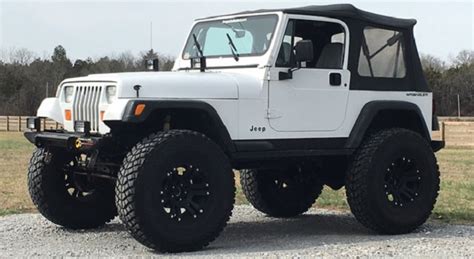 Todays Cool Car Find Is This 1994 Jeep Wrangler Yj Racingjunk News