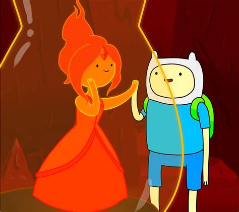 Adventure Time Wallpaper Anime Finn And Flame Princess