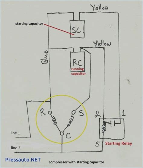 Compressor Start Relay Wiring Diagram