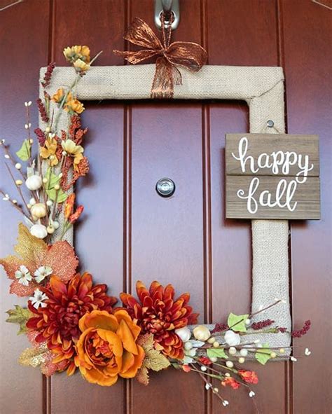 These Diy Fall Wreaths Will Spruce Up Your Front Door This Season Diy
