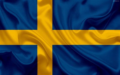 La bandera de suecia representa a un país que conocemos socialmente como reino de suecia. Descargar fondos de pantalla la bandera de Suecia, 4k, la ...