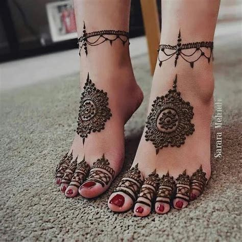 73 Most Trendy Feet Mehndi Designs For New Year Sensod