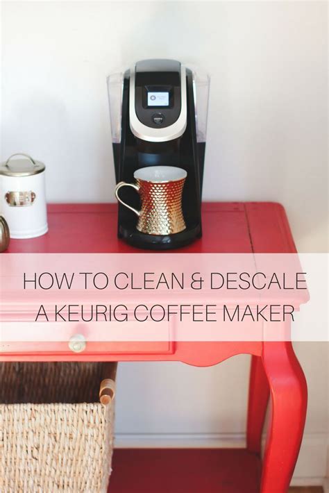 The denture tablets above have bicarbonate sodium in them which. How to clean and descale a Keurig coffee maker with white ...