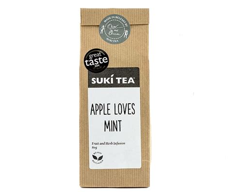 Apple Loves Mint Tea Leaves Indie Fude