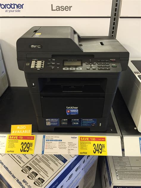 $350 - office depot - brother MFC 8910dw minolaser (print copy fax scan