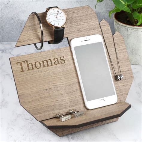 Personalised Wooden Accessory Stand By Lisa Angel