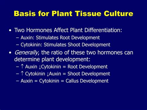 Ppt Plant Tissue Culture Powerpoint Presentation Free
