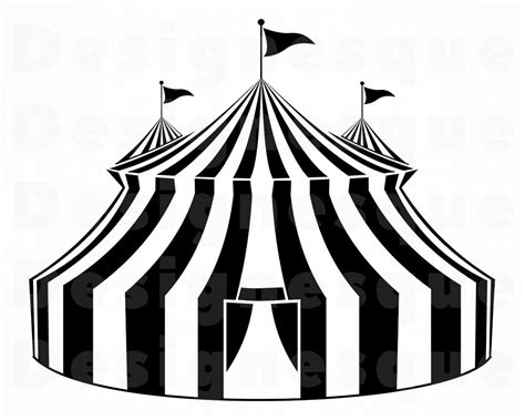 Circus Tent Svg Circus Svg Carnival Svg Circus Clipart Circu Inspire