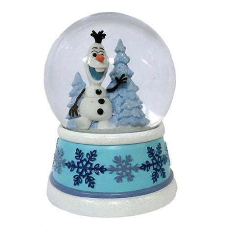 Nib~disney Frozen Olaf Musical Water Snowglobe Plays Let It Go