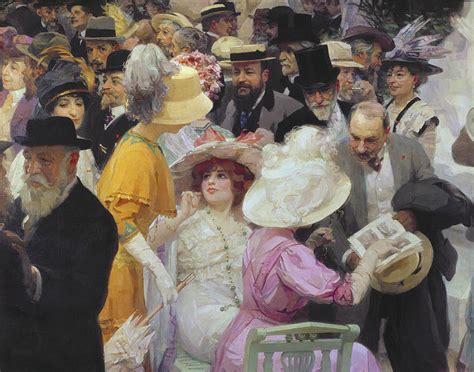 Friday At The French Artists Salon Painting By Jules Alexandre Grun