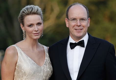 a michelin star night out prince albert and princess charlene of monaco put on a glamorous show