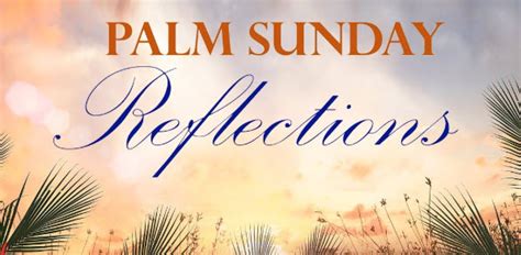 Palm Sunday Reflection From Ray 452020