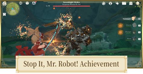 Genshin Stop It Mr Robot Hidden Achievement Guide Sumeru Gamewith