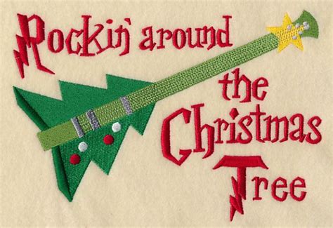 Rock N Roll Christmas Guitar Rockin Around The Christmas Tree