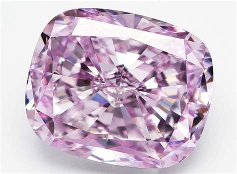 Six Carat Intense Pink Purple Diamond Sold To Lj West Diamonds