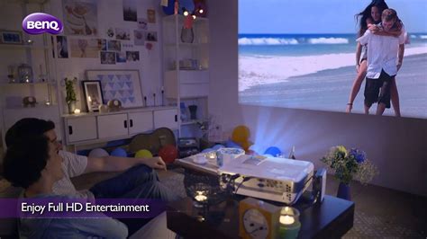Have a look at the manual benq projector ht1085st specifications online for free. Living Room Projector - Side Projection - YouTube