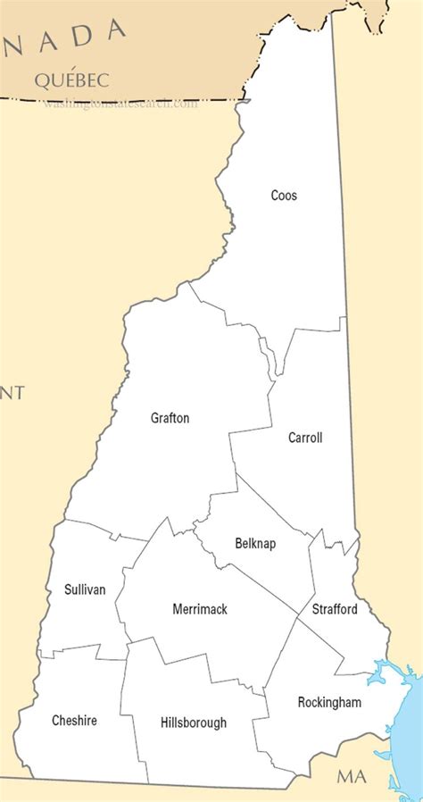 Large Detailed Old Administrative Map Of New Hampshire State SexiezPix Web Porn