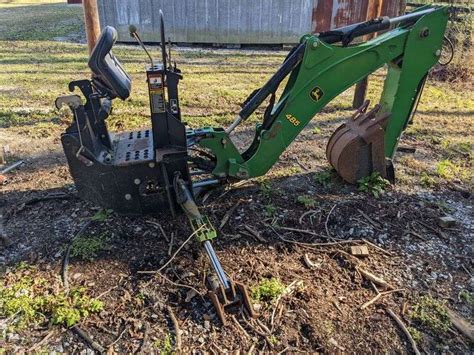 John Deere 485 Backhoe Attachment South Auction