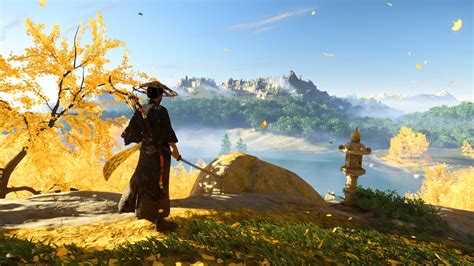 Ghost Of Tsushima Video Games Screen Shot Video Game Landscape