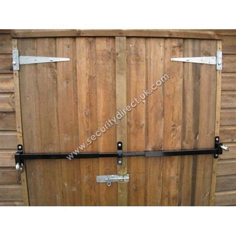 Double Door Shed Security Bar Security Guards Companies