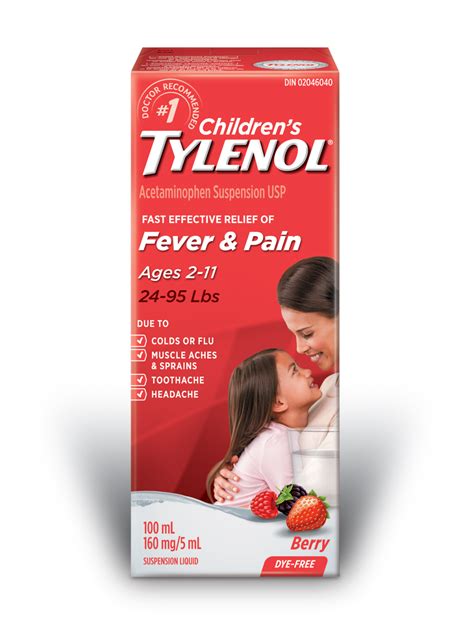 Childrens Tylenol Cold And Flu Dosage Chart