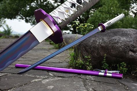 Straight Handmade Sword Japanese Samurai Sword Carbon Steel Sharp Ninja