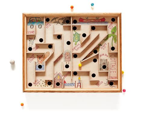 Keep Kids Busy For Hours With This Diy Vintage Wooden Marble Maze