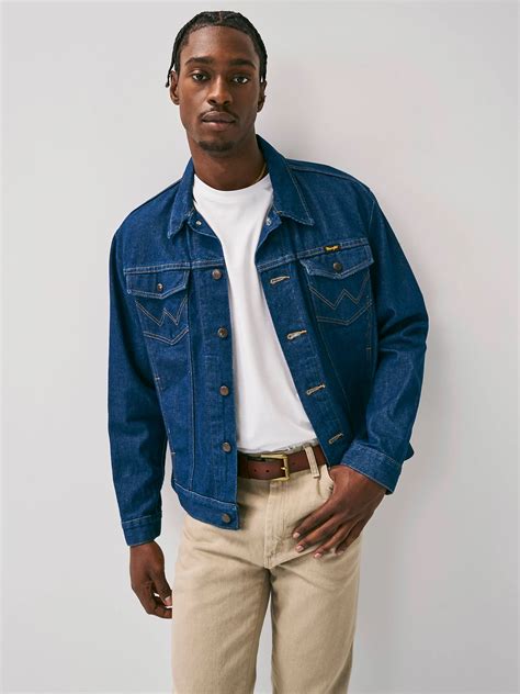 Wrangler Cowboy Cut Unlined Denim Jacket