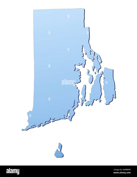 Map Of Rhode Island Fotos E Imágenes De Stock Alamy