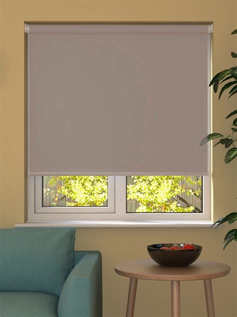 Taupe Blackout Roller Blind Made To Measure From £1199