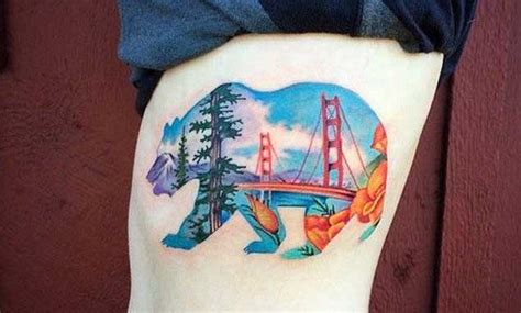 40 Breathtaking State Of California Tattoos Tattooblend