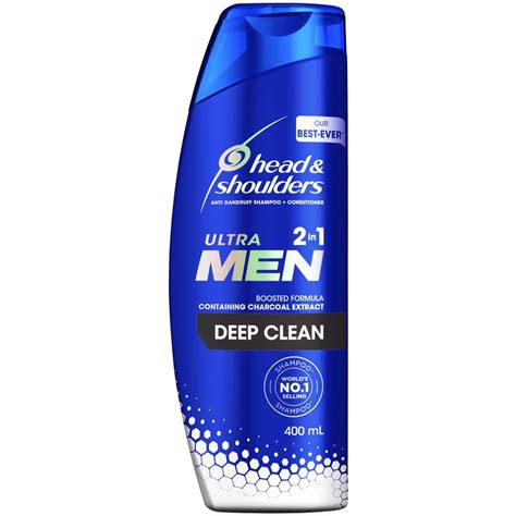 Head And Shoulders Ultra Men 2in1 Deep Clean Anti Dandruff Shampoo