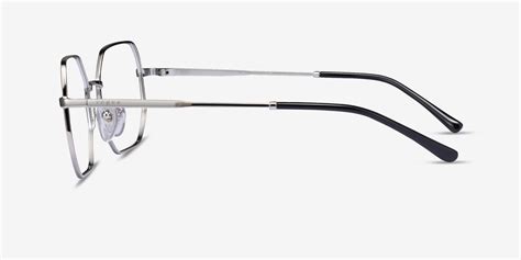 Vogue Eyewear Vo4228 Geometric Silver Frame Eyeglasses Eyebuydirect