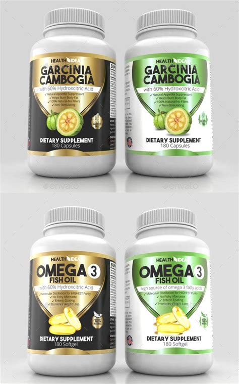 Supplement Label Templates 25 Free And Premium Download